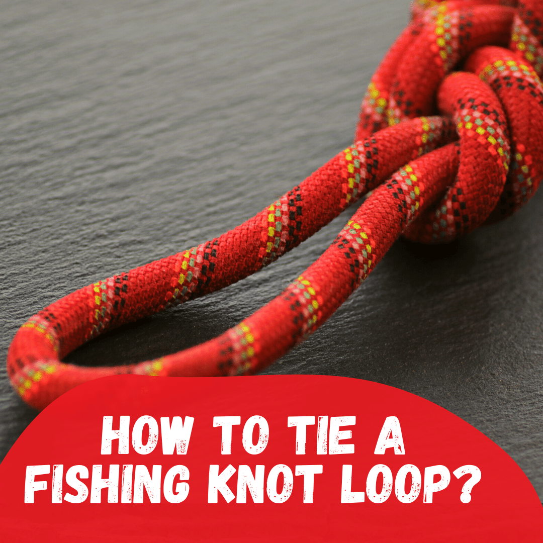 How to tie a fishing knot loop safe from snagging