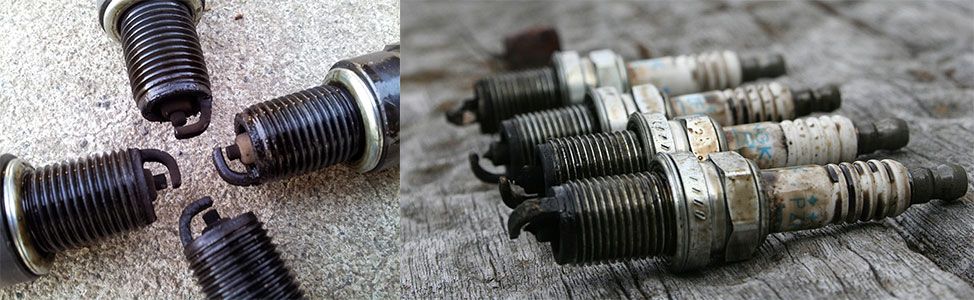 車スパークプラグイン手作りのDIY釣りのノーシンカ