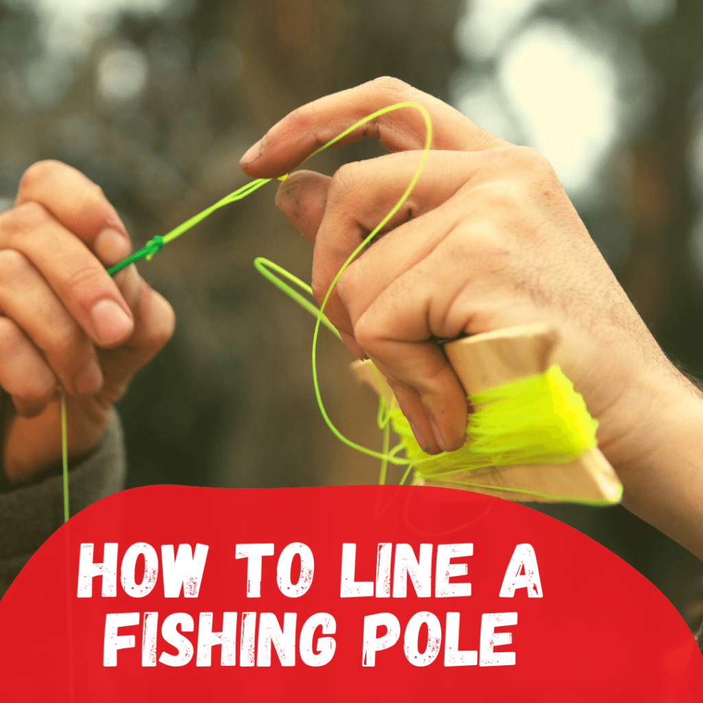 How to put fishing line on a closed and open face reel Tetra Hook