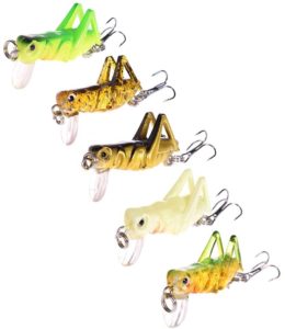 NUOMI 5-Piece Mini Fishing Lures