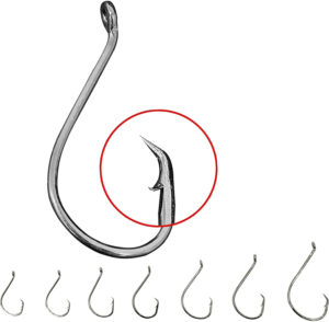 120 Large Fishing Hooks